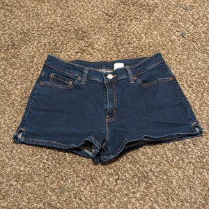 Levi's Womens Blue Jean Shorts Junior Size 11